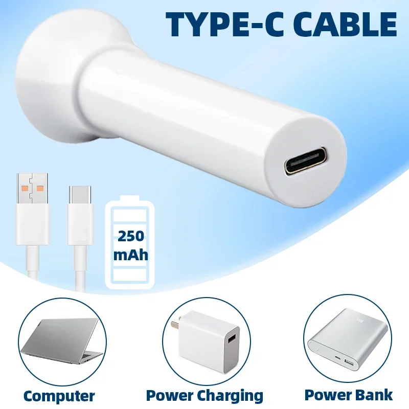 Draadloze draagbare mini-nageldrogerlamp UV LED-nagellicht voor het uitharden van alle nagelgel USB oplaadbare nagelkunsttool Thuisreizen Gebruik