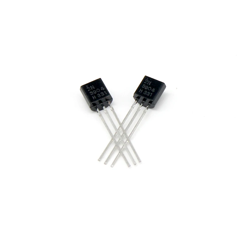50Pcs 2N3904 Transistor, Silicon Npn Transistor To-92 Plastic Pakket, algemene Versterker 40V 0.2a Triode Transistor Set In Voorraad