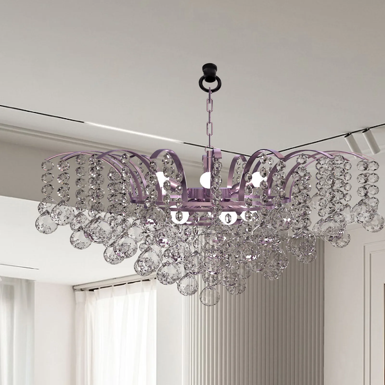 

20 шт. гайок-кольцевых креплений для подвесных светильников, аксессуары для потолочных крюков, детали для люстр, фурнитура для монтажа подвесных светильников