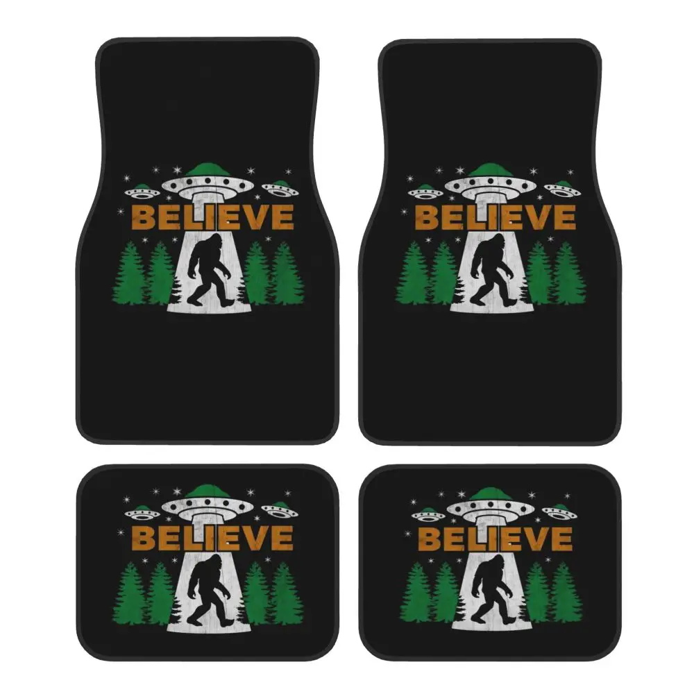 ET Bigfoot  Car Floor Mat 4PCS Universal Model Anti Fouling and Water Absorbing Car Floor Mat Carpet Anti Slip  Accessories