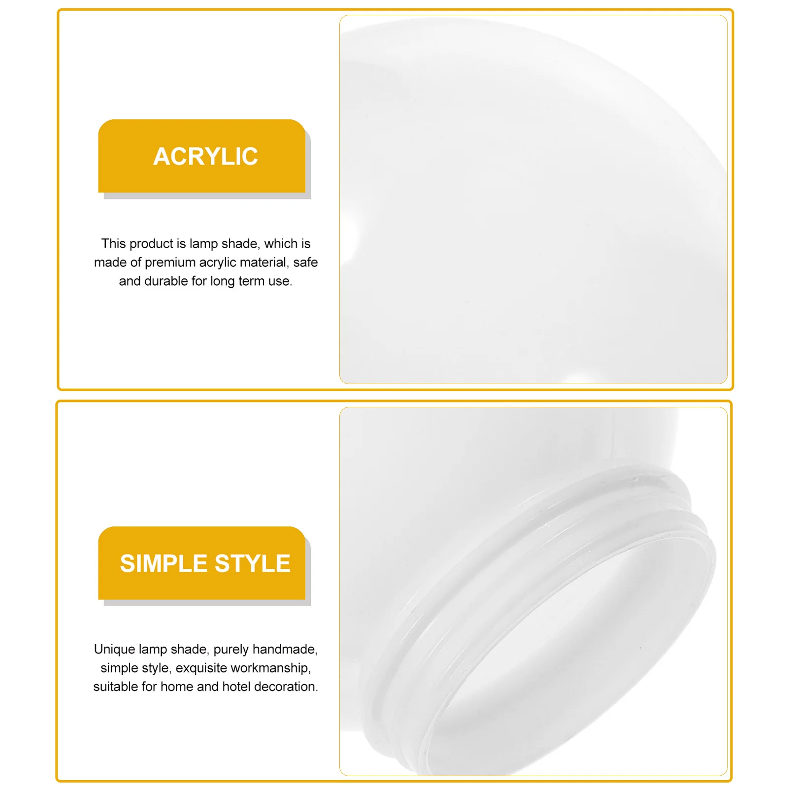 

Globe Lamp Shade Ball Light Cover For Wall Post Mount Outdoor Patio Acrylic Globe Light Covers Replacement Fixture