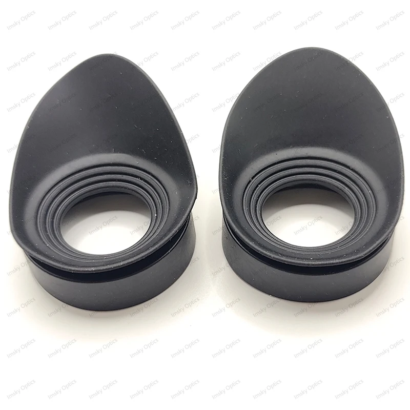 2 PCS 40mm Rubber Eyepiece Eye Shield Cups Binoculars Eye Guards Caps for Microscope Eyepiece Telescopes Eyecups