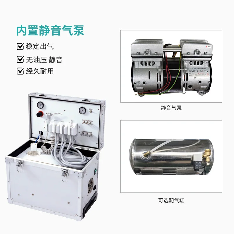 Portable 0Dental Mobile Treatment Table Small Turbine Workbench
