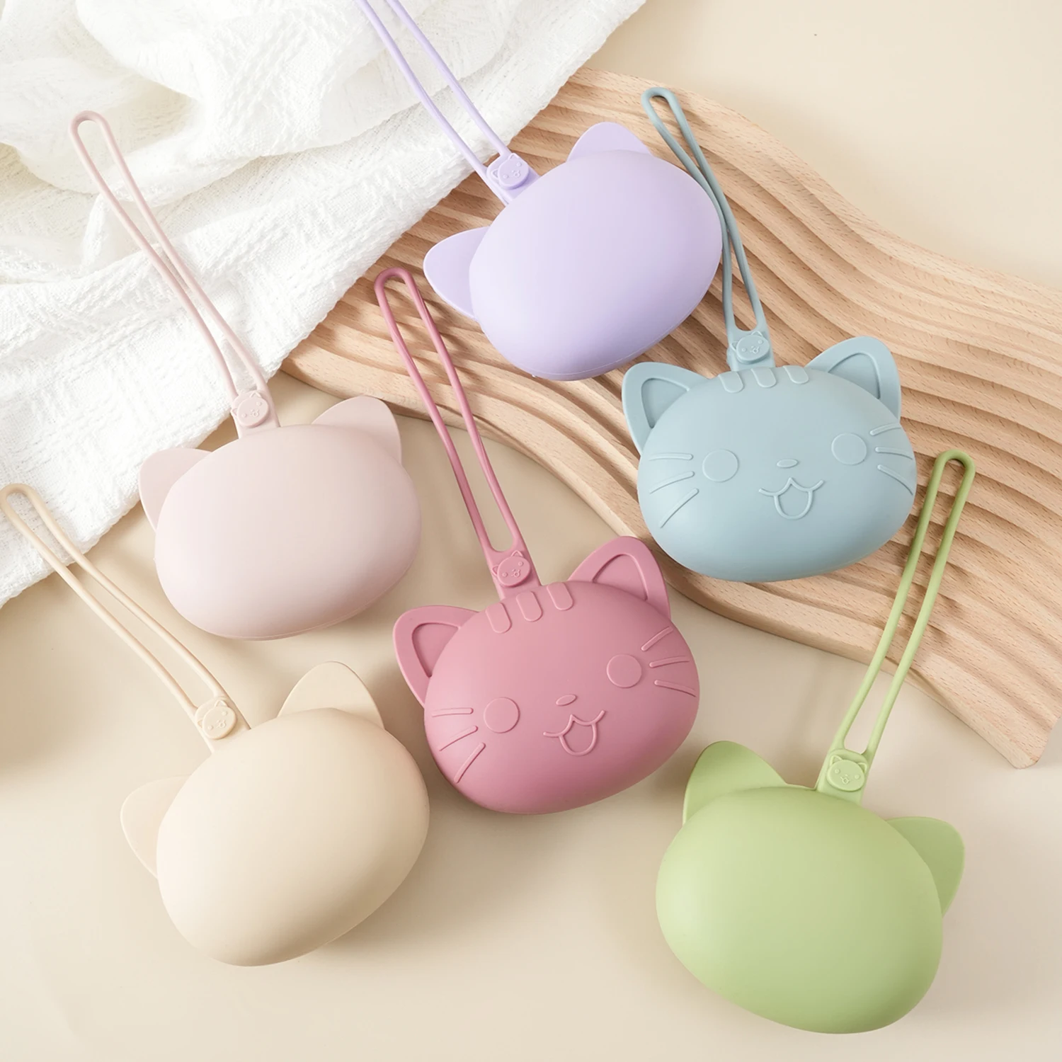 

1PC New Baby Pacifier Storage Box Holder Portable Infant Soother Container BPA Free Silicone Food Grade Nipple Accessories