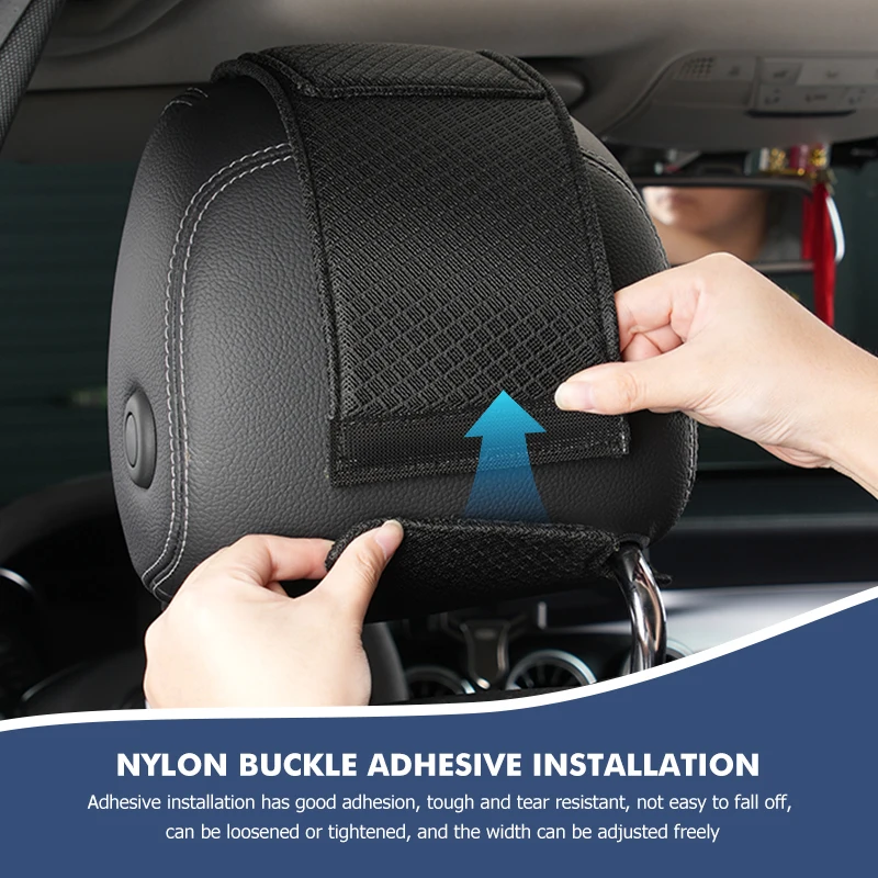 Universal Ice Silk Car Pillowcase Front Seat Headrest Dust Cover For Hyundai N Line i20 i30 Sonata Tucson Azera Elantra Veloster - view 3