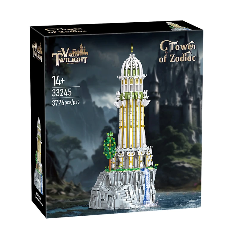 3726PCS Movie Series MOC Toren van Zodiac Modulaire Bouwstenen Model Assemblage DIY Bricks Puzzel Speelgoed Chrismas Cadeaus Voor jongen Kid