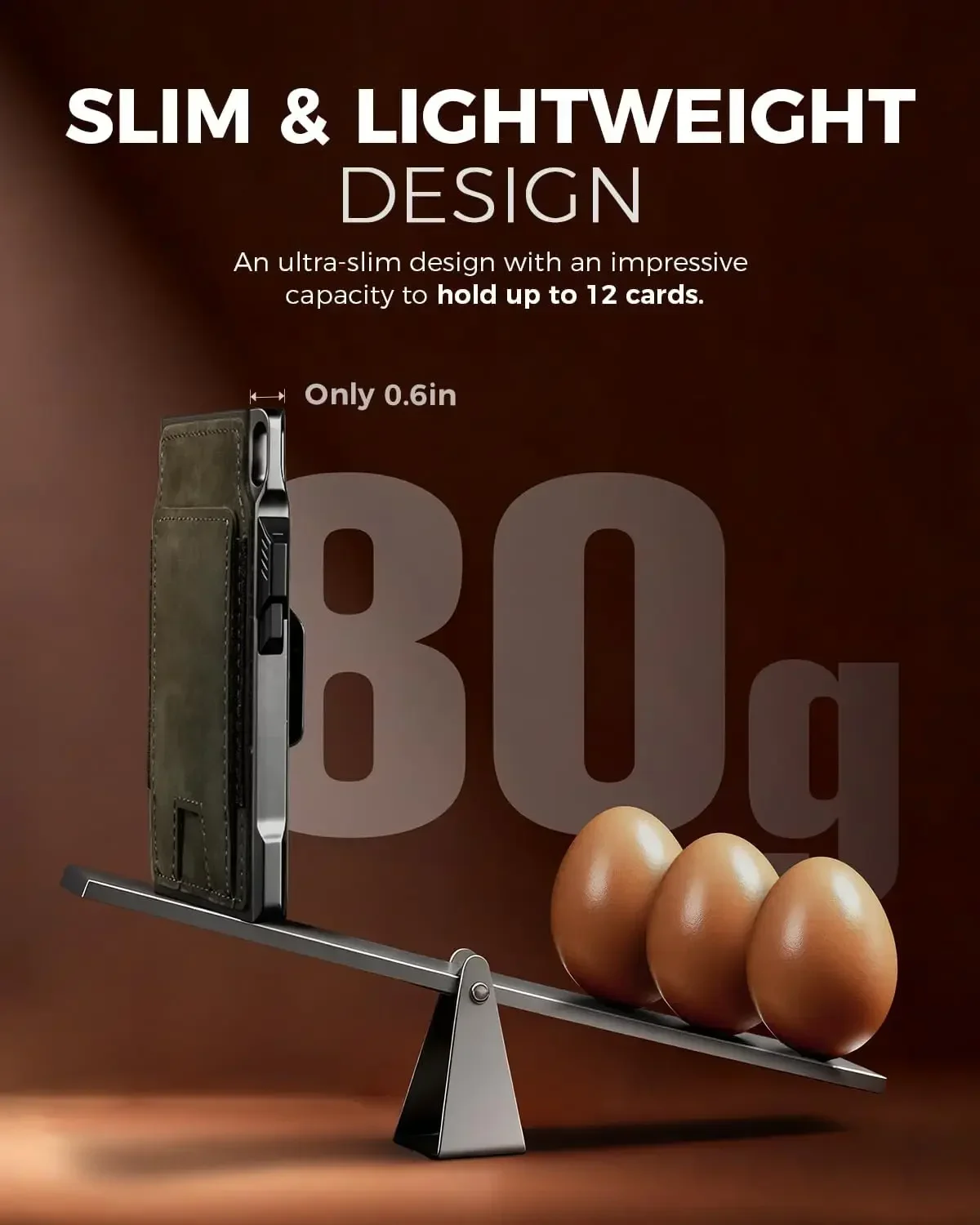 

Тонкий тактический кошелек для мужчин, минималистичный, из натуральной кожи, с защитой от RFID, алюминиевый держатель для карт, умный зажим для денег с функцией выталкивания.