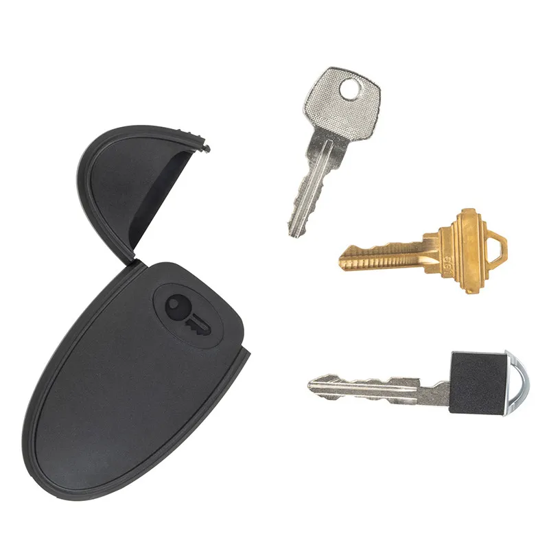 Strong Magnetic Car Key Case Waterproof Hidden Spare Key Holder for Vehicle Underbody Home Use