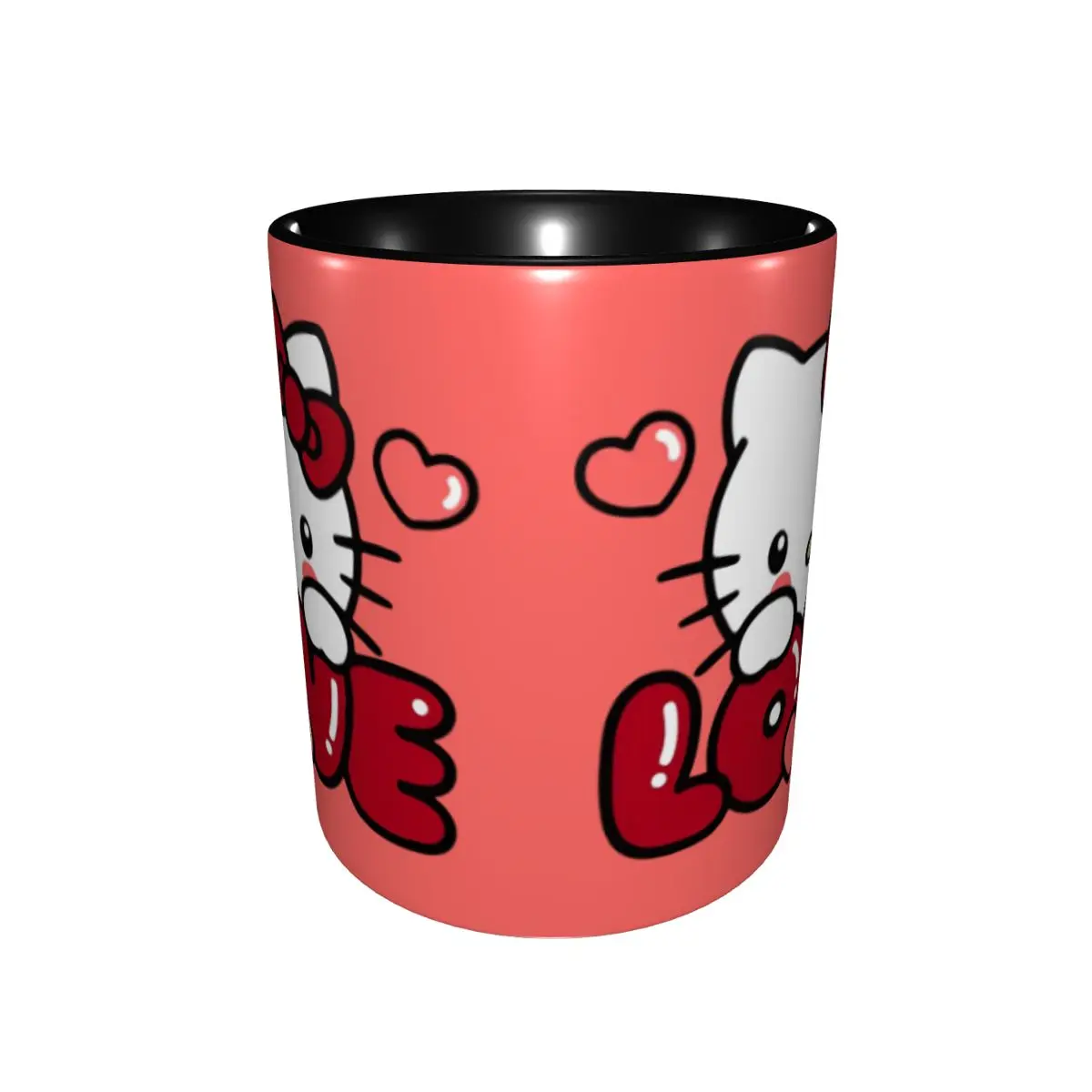 High Quality Lovely Hello Kitty Sanrio Merch Mug Cute Coffee Cup