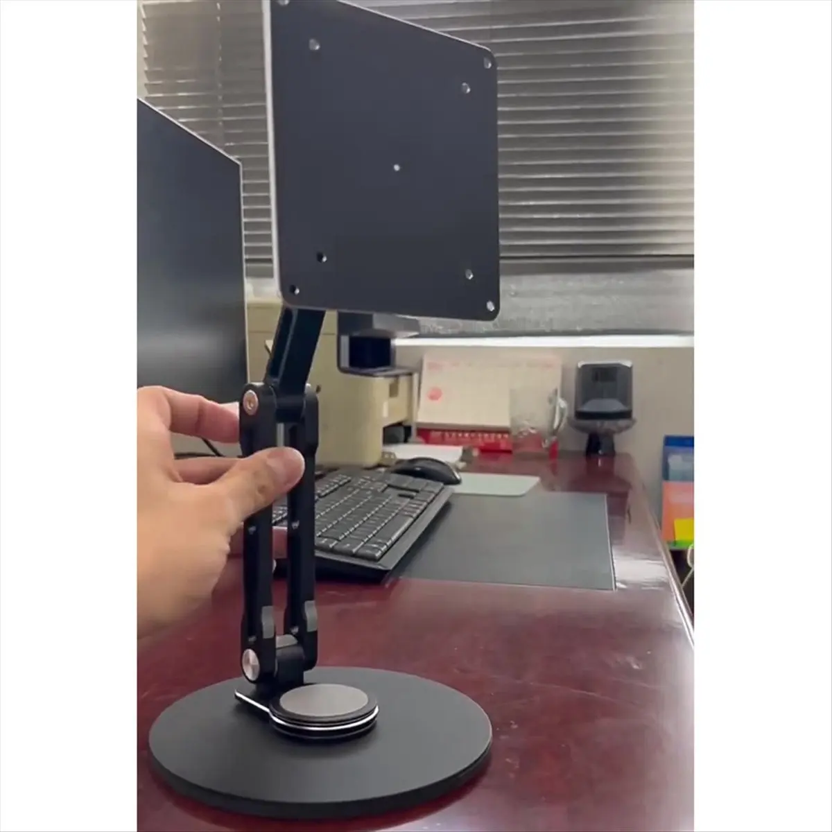 

Portable Tablet Stand Bracket Monitor Holder for Mount Aluminum Alloy Stand Foldable Adjustable Desktop Bracket A