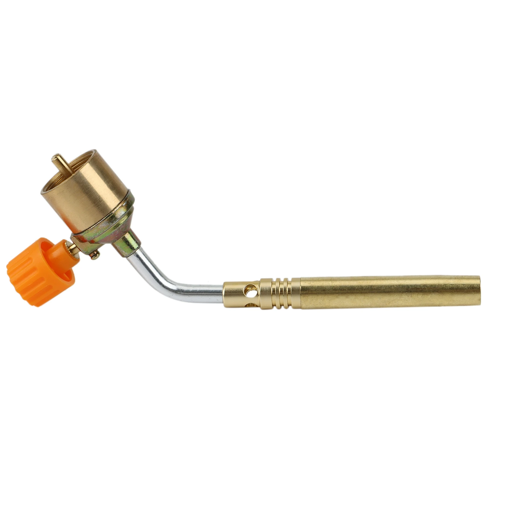 Brass MAPP, Propane Gas Torch, Automatic Ignition Trigger, Heating Welding Burner, Suitable for Camping and WeldingJAS