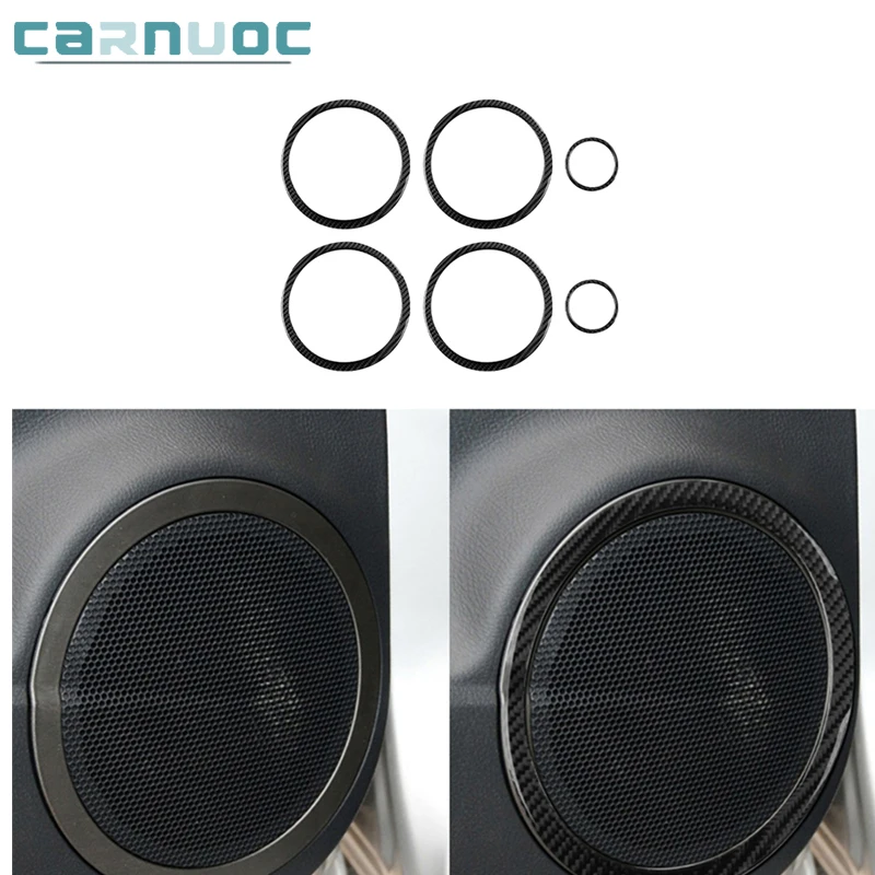 

Carbon Fiber Door Speaker Stickers For Toyota RAV4 2006 2007 2008 2009 2010 2011 2012 Car Interior Decorative Accessories