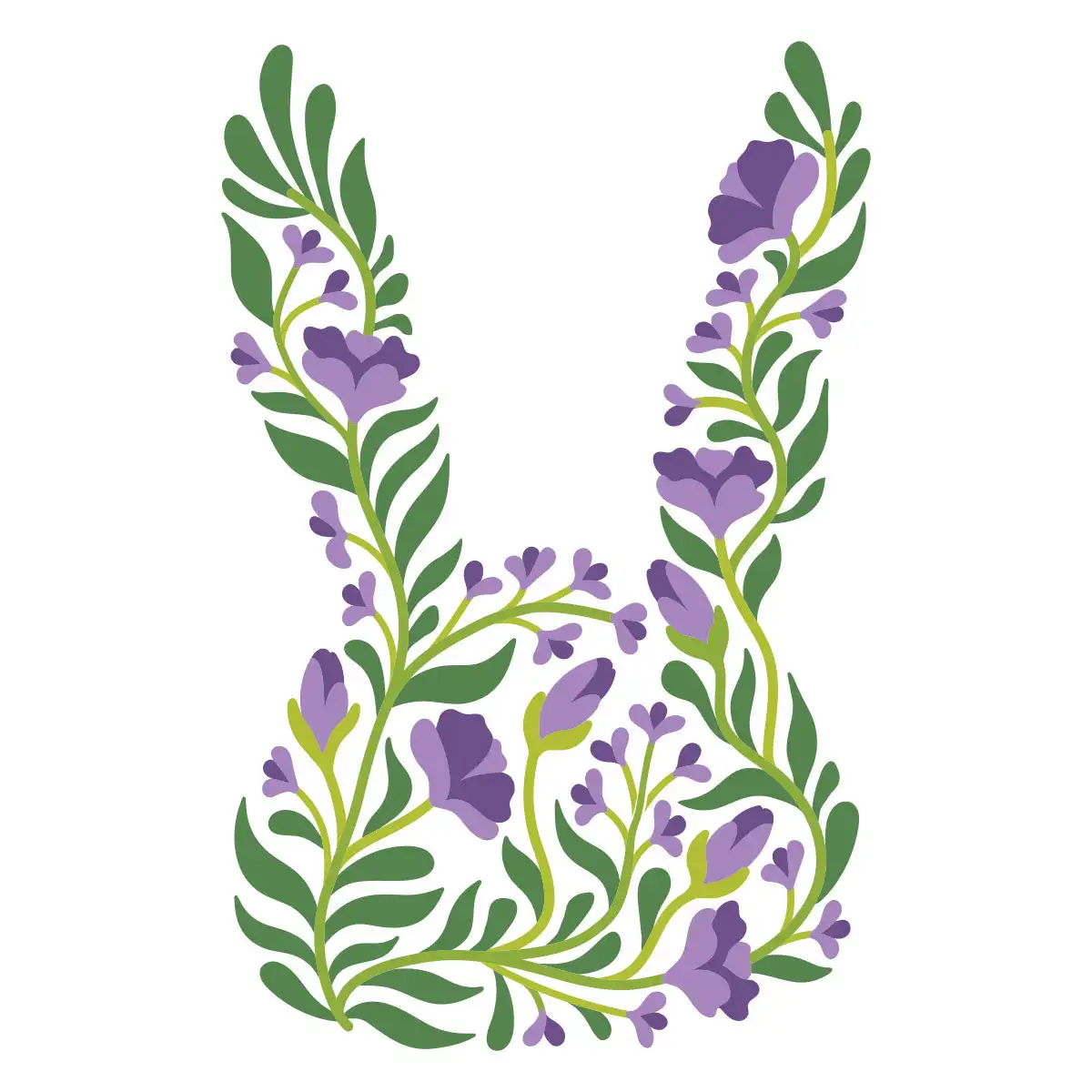 

Easter Botanical Bunny Layering Stencils for Scrapbooking DIY Photo Album Decor Supplies Make Paper Cards Crafts 2026 New