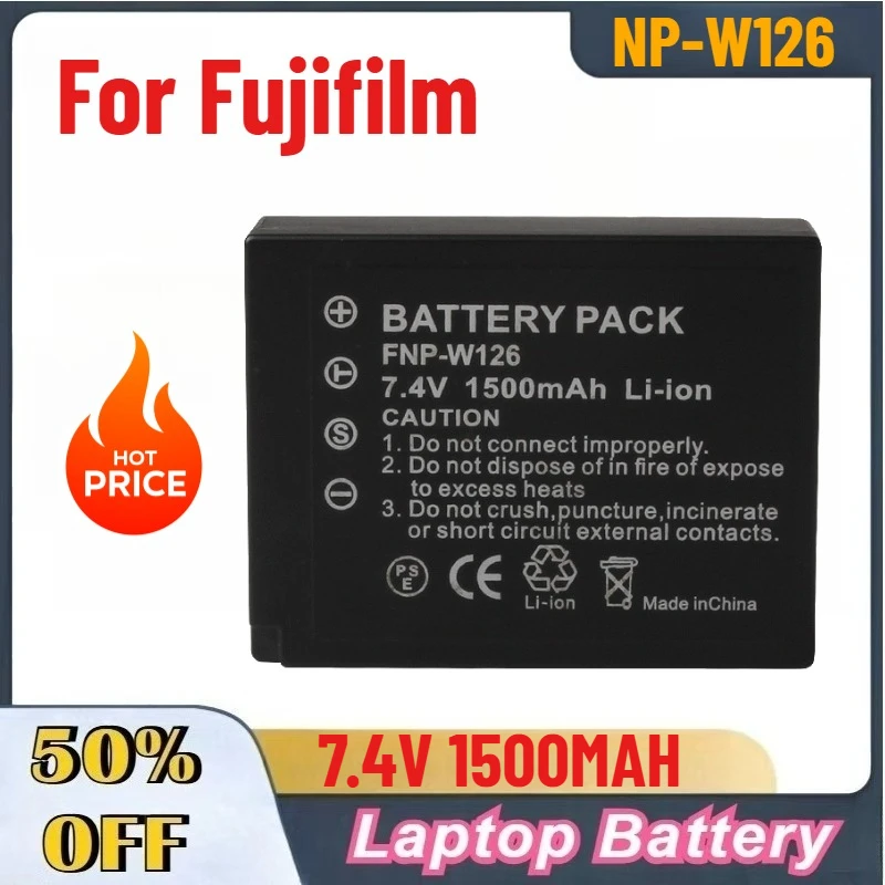 

NP-W126 Battery For Fujifilm X-T1 X-T2 X-T10 X-E2 X-E2S X-A1 X-A2 X-A3 X-A10 X-E1 X-M1 X-Pro1 X-Pro2 HS35 HS33 HS30 HS50 Cameras