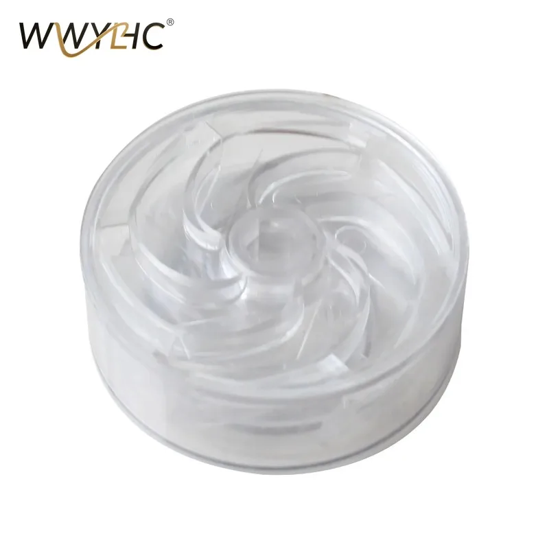 Water Pump Impeller ABS Plastic Pump Impeller Stainless Steel Multi-stage Submersible Pump Impeller Accessories