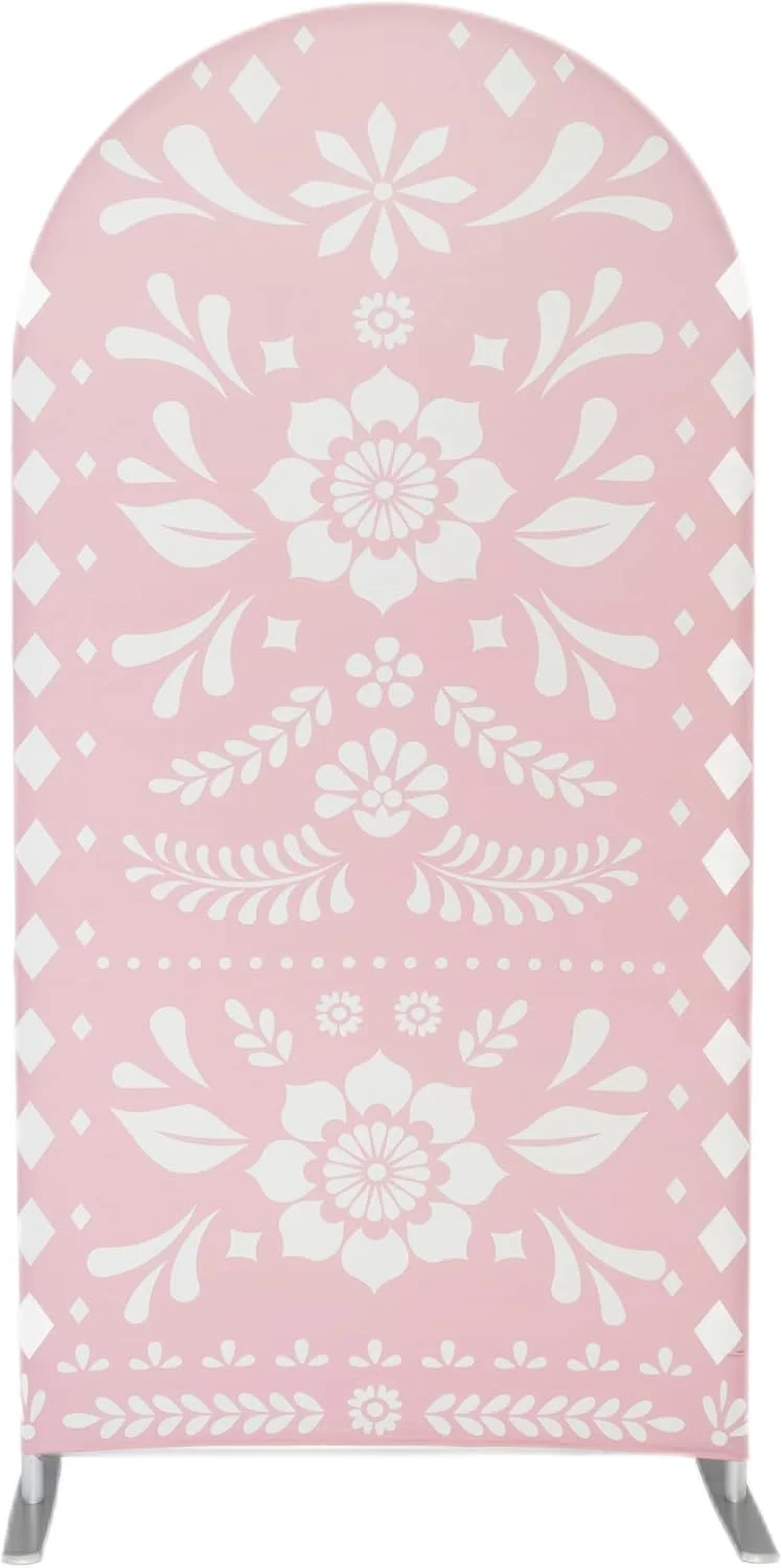 Cielito Lindo Arch Backdrop Cover Chiara Backdrop for Mexican First Fiesta Talavera Party Wedding Baby Shower Decor