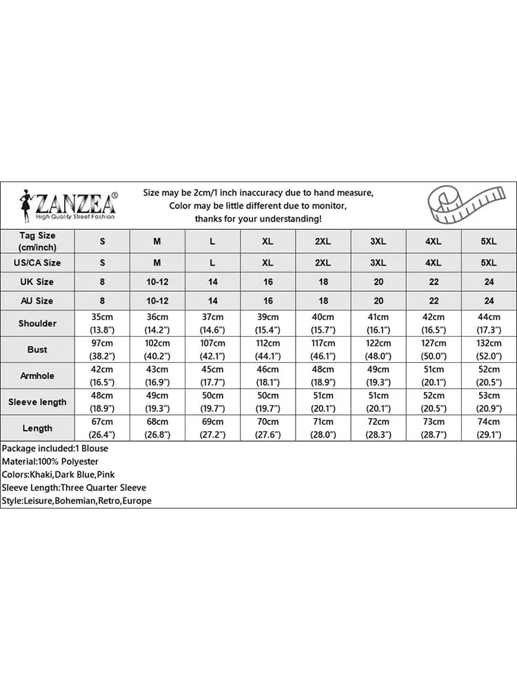 ZANZEA-Chemisiers à manches bouffantes et col rond pour femmes, panneaux en dentelle, blouse décontractée, Y-Solid, élégant, style coréen, automne 2024