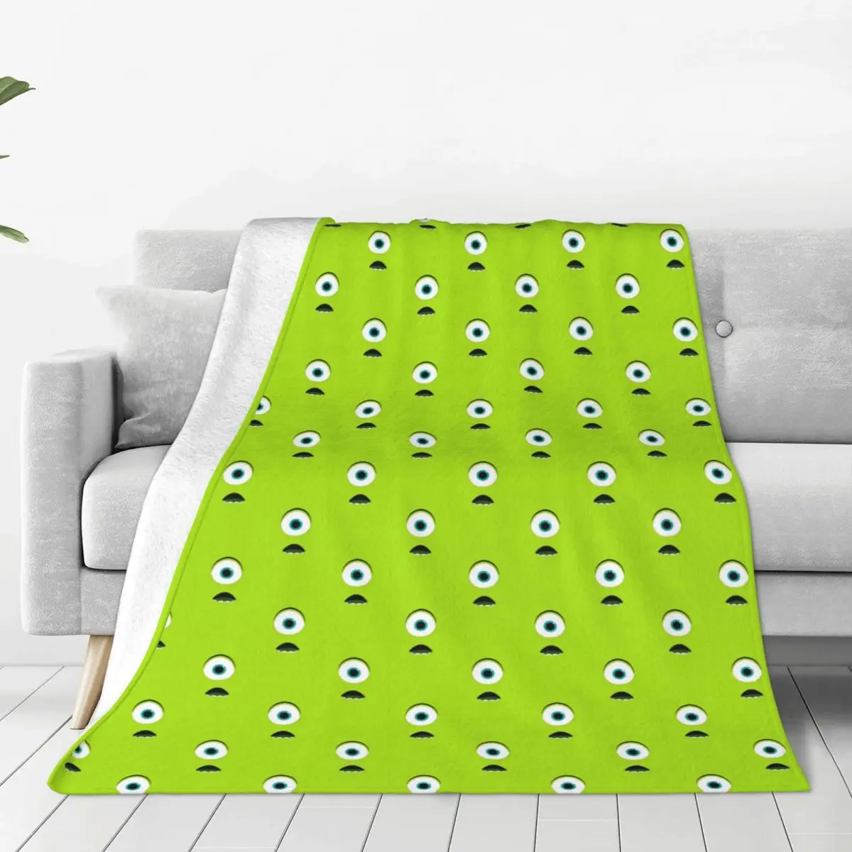 Monsters Inc James P Sullivan Blanket Quality Soft Warm Throw Blanket Winter Airplane Travel Couch Chair Street Trend Bedspread