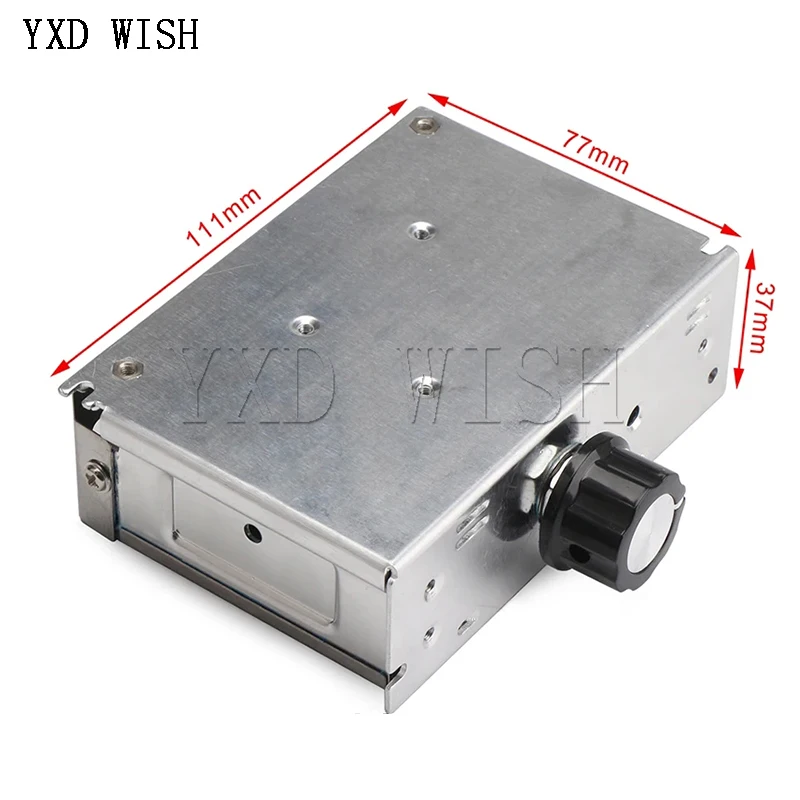 10000W AC 110V-220V Speed Controller High Power Voltage Regulator Dimmer Switch Speed Temperature Control Thermostat With Fan