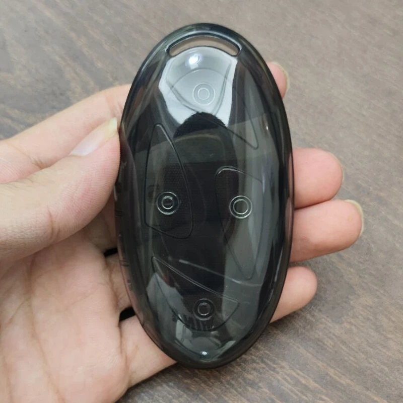 Transparent Black For Hyundai Tucson 2025 Santa Fe MX5 Kona StubHub 2024 Ioniq 5 6 7 Grand Prix GN7 Remote Car Key Case Cover