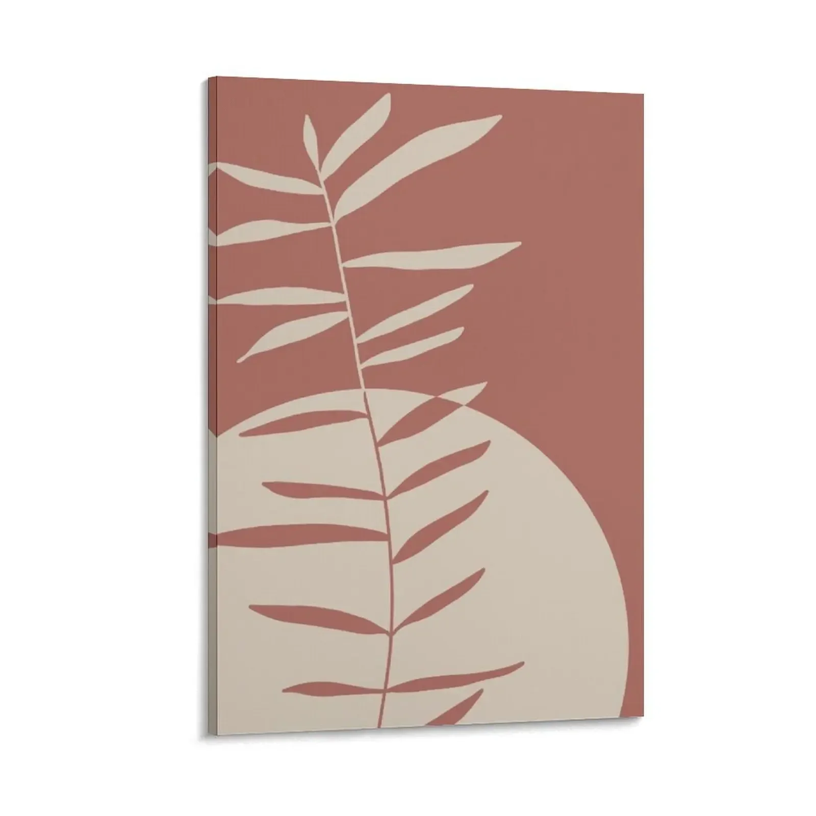 

Dual Color Leaves Canvas Painting art decorative wall poster room decoration accessories