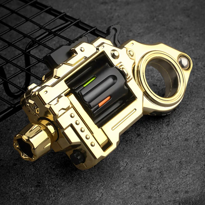 New Alloy Agent Pistol EDC Fidget Toys Fun Shooting Fidget Toy Stress Relief & Relaxation Toys Office Leisure Gadgets
