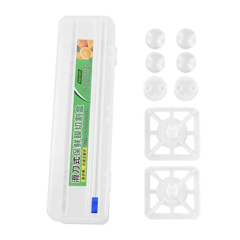 Cling Film Wrap Cutter Professional Food Wrap High Quality Dispenser Kitchen Convenience Storage Cutting Accessory Tool