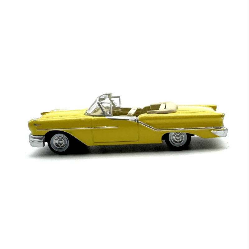 1:87 Scale Diecast Alloy Ozmobil Toys Convertible Sports Car 1957 Model Classics Adult Nostalgia Gifts Souvenir Static Display