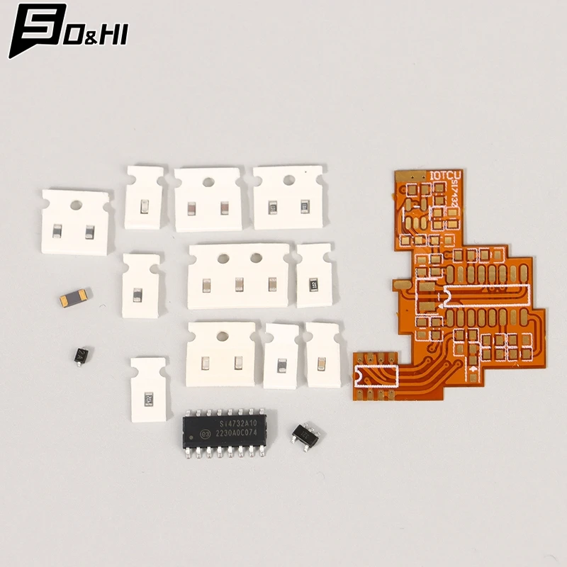 Crystal Oscillator Component, Módulo de Modificação, Peças de reposição, V2 FPC Version, Quansheng UV-K5, Chip SI4732