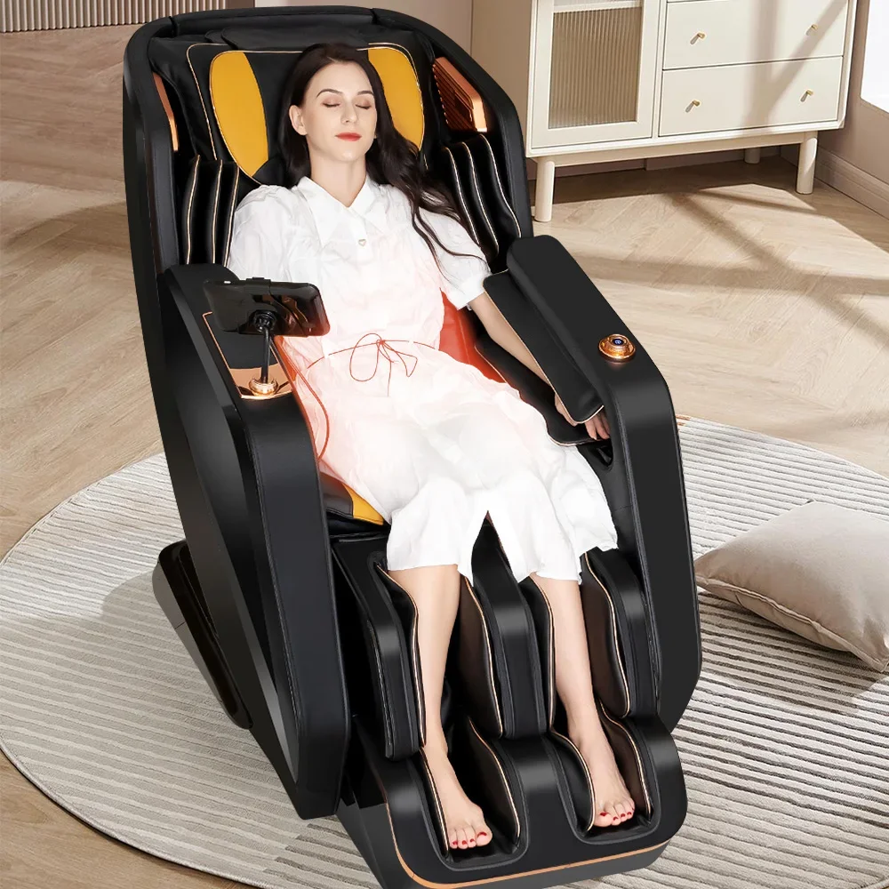 2024 High End Shiatsu Hot Compress Office Relax Massage Chairs