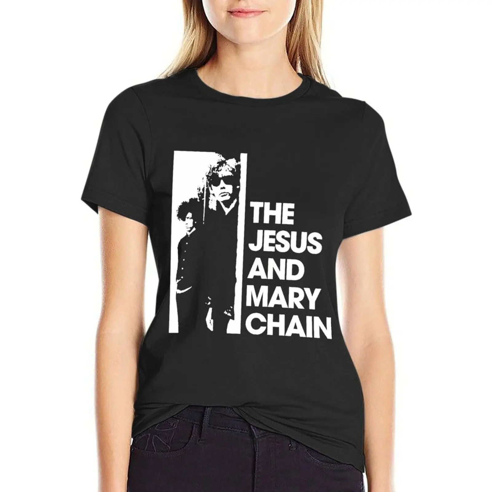 

JAMC Jesus and mary chain T-Shirt blacks aesthetic clothes t shirts for Womens