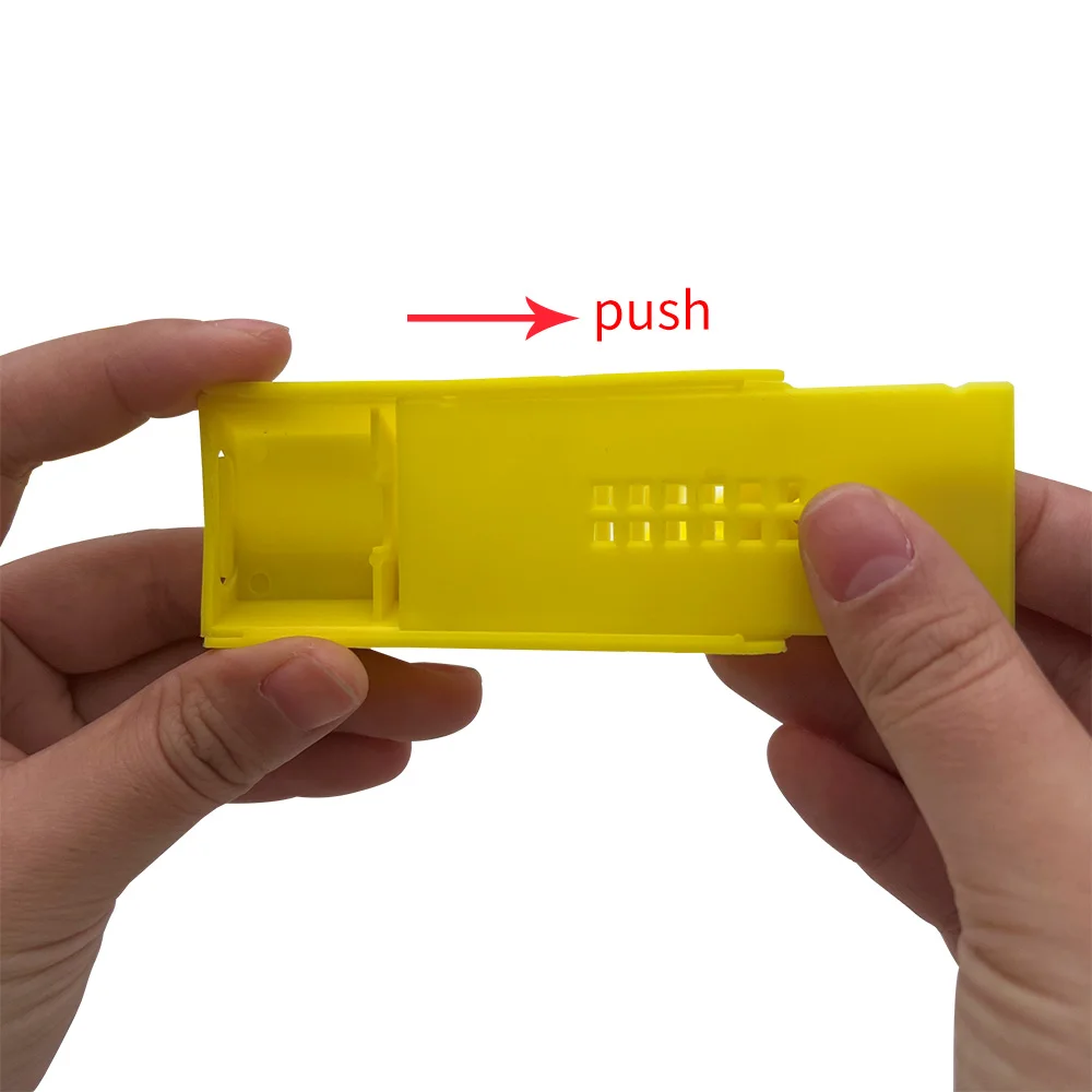 10 قطعة تربية النحل النقل شبكة قفص البلاستيك الملك سجين النحل الملكة آخر خلية الماسك غرفة قفص أدوات معدات تربية النحل