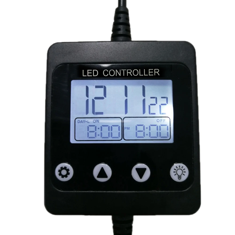 LED-aquariumlicht met timer dimmen Aquariummodulator LCD-displaycontroller