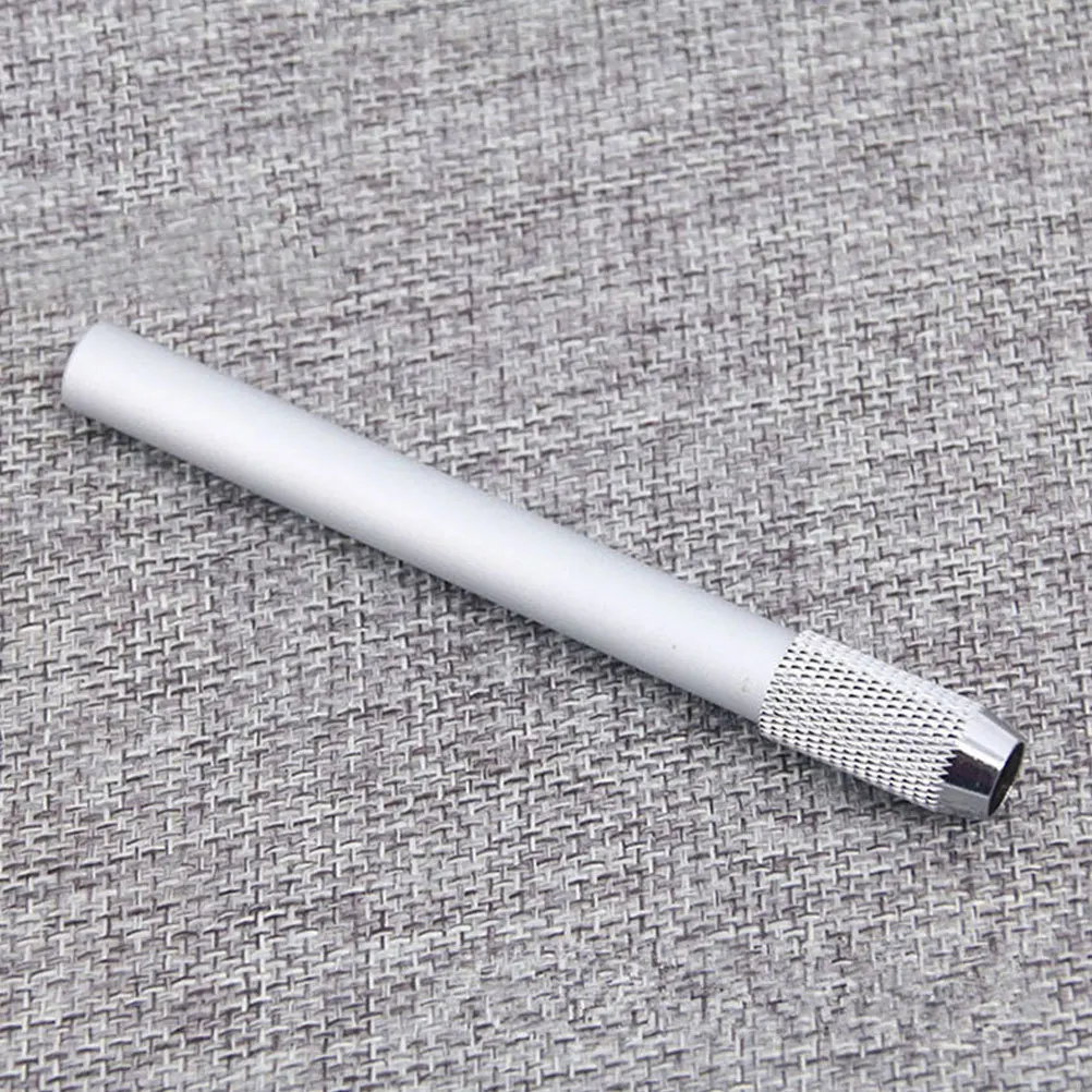 6Pcs Metal Pencil Extenders Extension Rods for Students Drawing Writing Tools Compact Pencil Holder DIY Art Accessory School