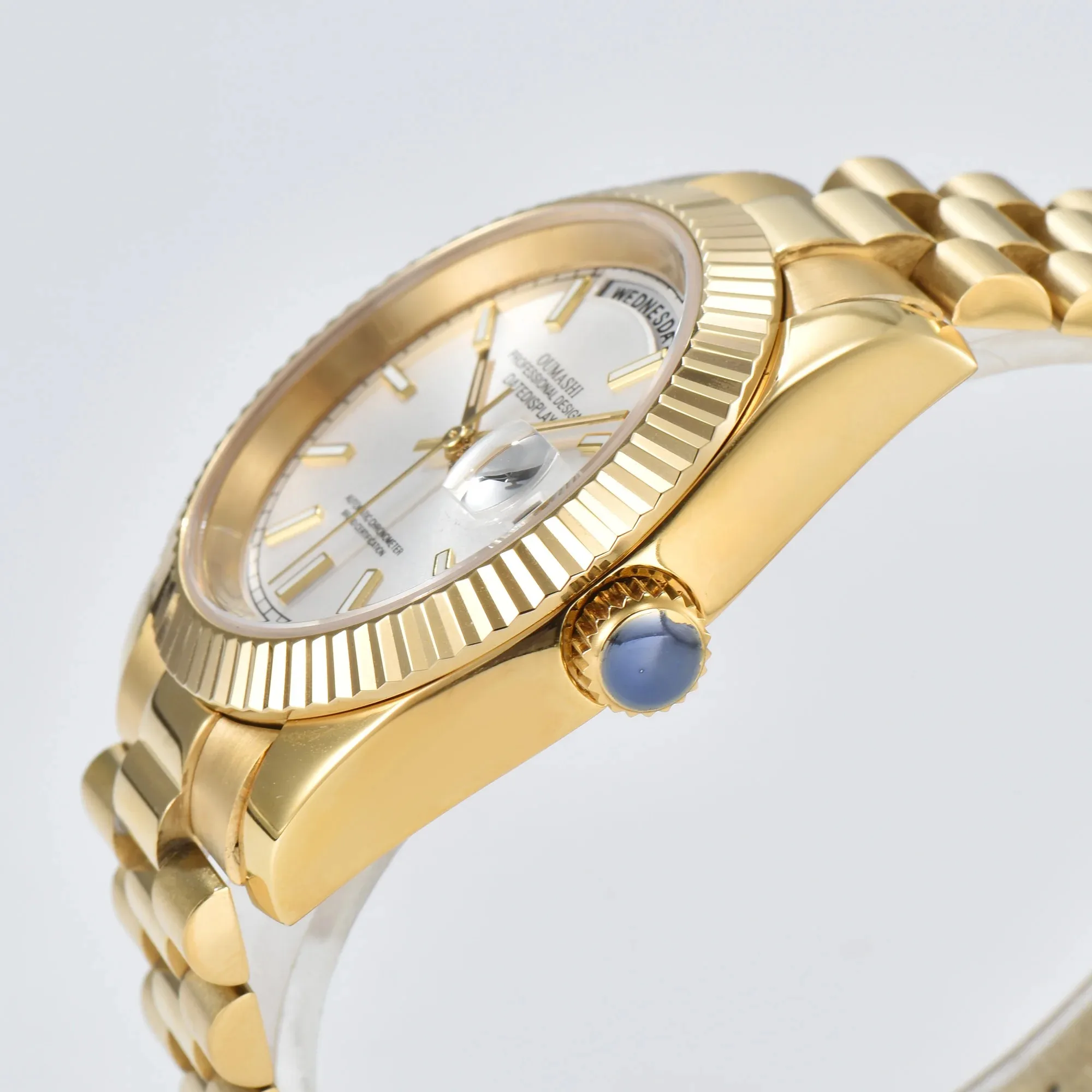 39mm automatic mechanical watch men's business high-end luxury waterproof watch luminous calendar display watch