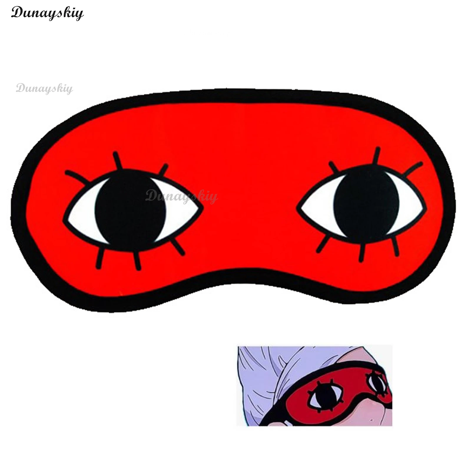 $*()Seiko Ayase COS Anime Dandadan Roleplay COS Glasses Patch Halloween Party For Women Men Accessory Props @#$%^&*!()