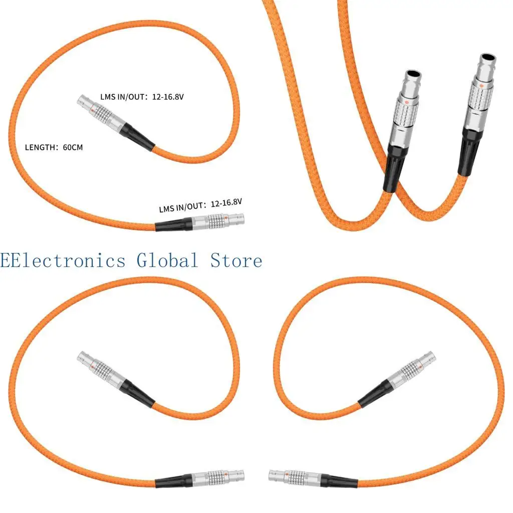 462B 2Pin to 2Pin Power Cable with Identical Ends for Direction-Neutral Use