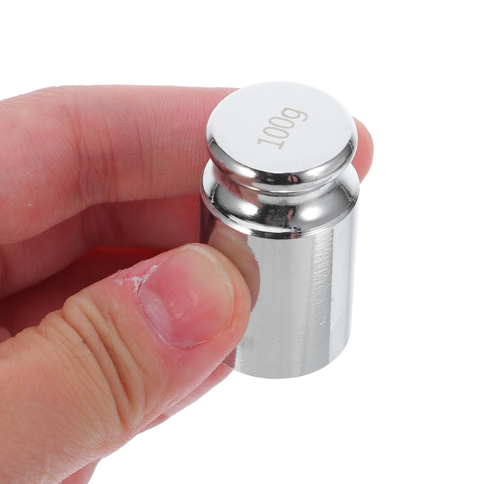 

7Pcs Calibration Weights Set Steel Precision 1g 2g 5G 10g 20g 50g 100g for Digital Jewelry Balance Scale Gram Metal Weights