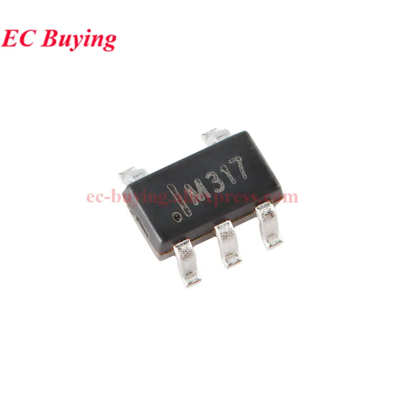 5-100Pcs SPX3819 1.2V 1.5V 1.8V 2.5V 3V 3.3V 5V ADJ SOT23-5 Adjustable Output 500mA Low-Noise LDO Voltage Regulator SPX3819M5 IC