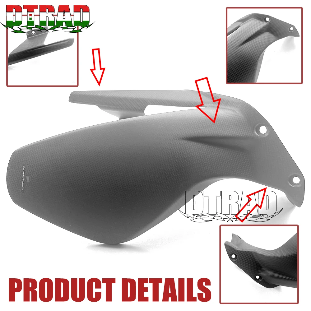 V4 18-23 Motorcycle Carbon Fiber Rear Fender Splash Guard Mudguard For DUCATI PANIGALE V4 V4S V4R Streetfighter V4/S Accessories