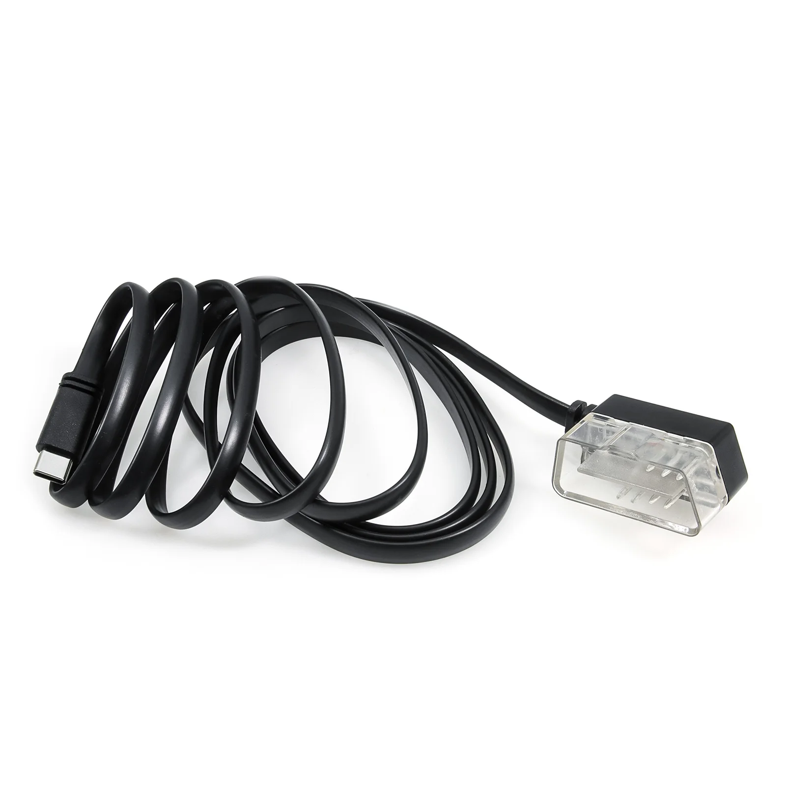 1PCS Car HUD Head Up Display Line Auto HUD USB Cable Connecting Line 1.7M HUD OBD2 Cable USB Cable Connect Cable Wire