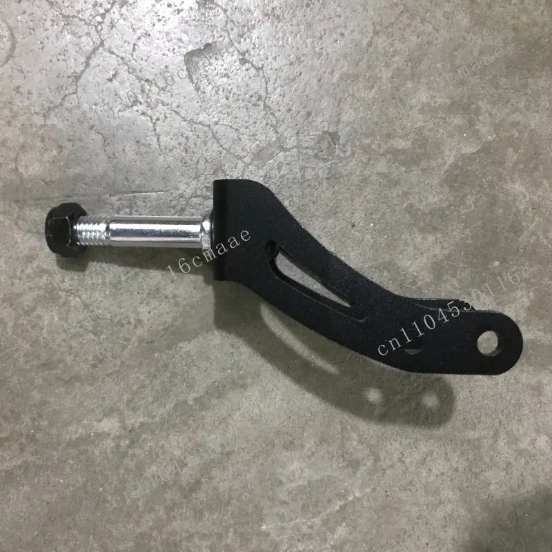 Sports Wheelchair Accessories 3/4/5-inch Front Wheel Fork, Black Aluminum Alloy Arm Assembly, Suitable for Dongfang Kaiyang