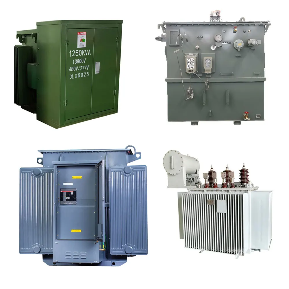 High Frequency 1200kVA 1250 KVA 1.25 MVA Oil Distribution Power Transformer Price