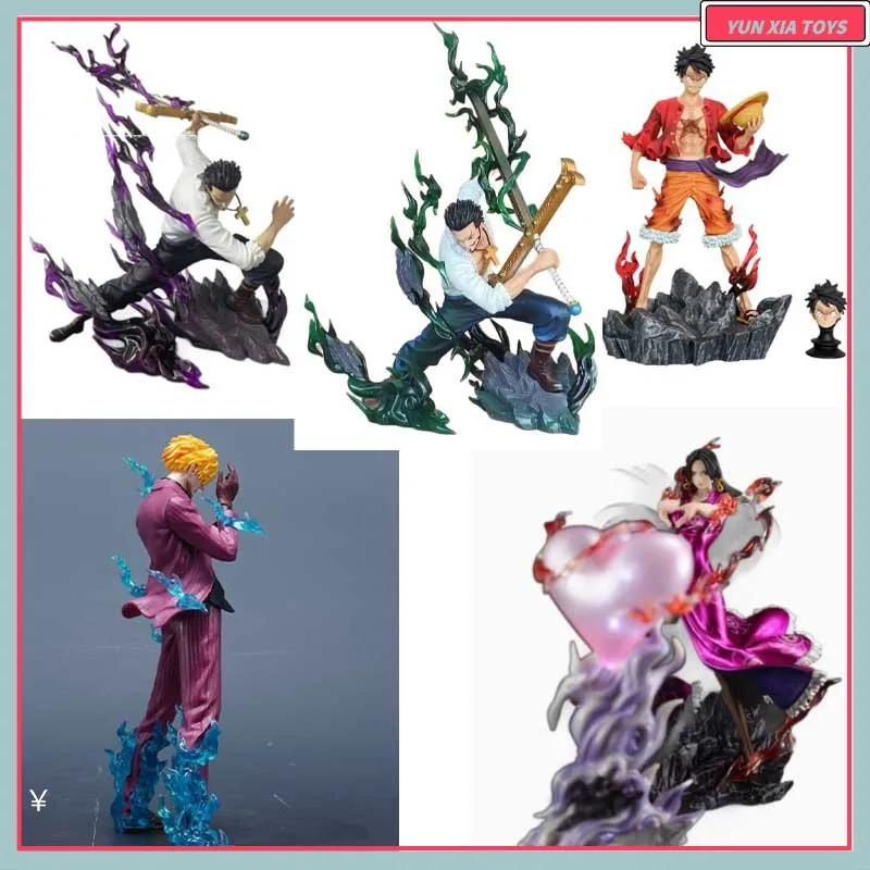 

One Piece Gk Tianhui Empress Yamaharu Hawkeye Overlord Se Lu Fei Standing Statue Anime Character Collection Ornament Toy Gift