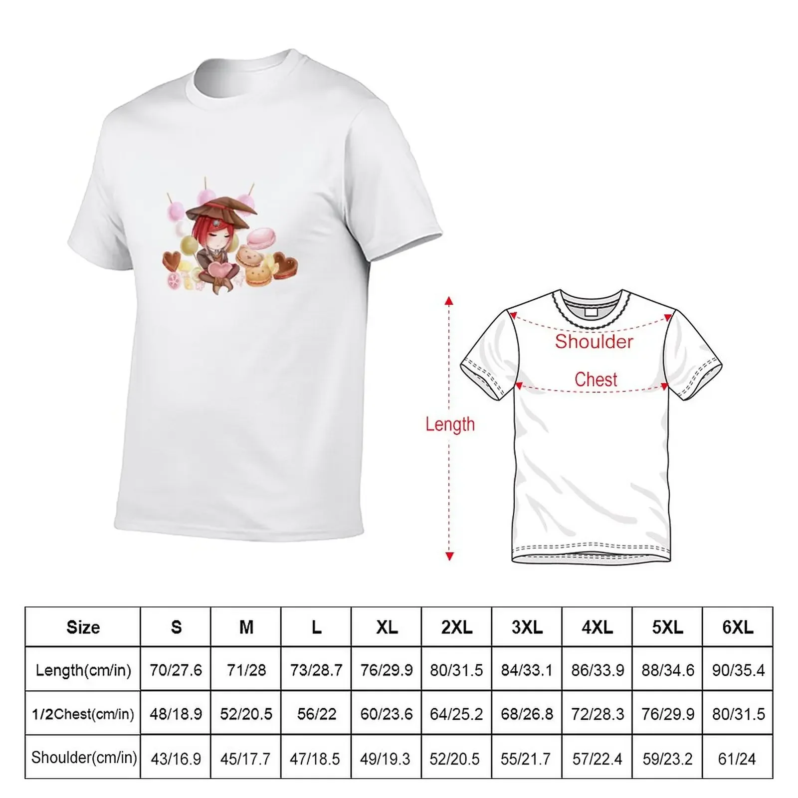 Dango Himiko T-Shirt quick drying customs design your own oversized mens graphic t-shirts anime