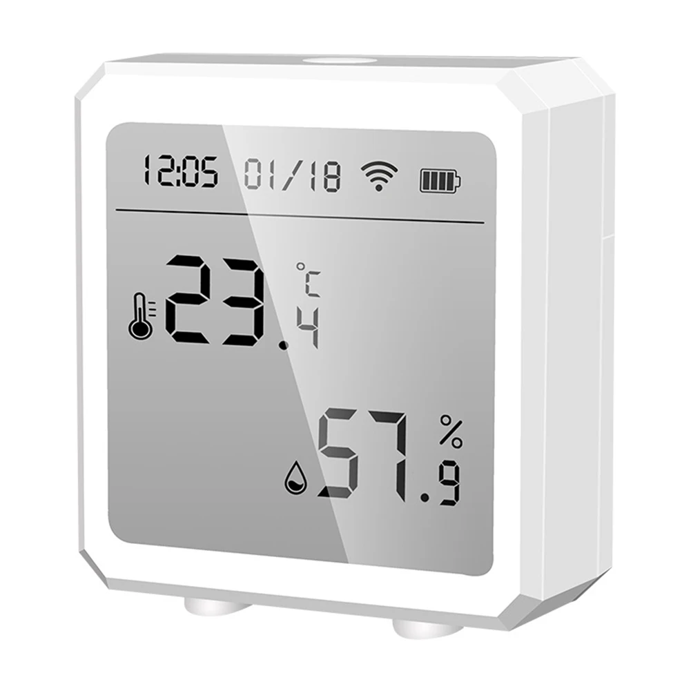 

Датчик инструмента, умный термометр, Wi-Fi, 2,36x2,48x0,98 дюйма, 3x1,5 В, детектор влажности AAA, новинка