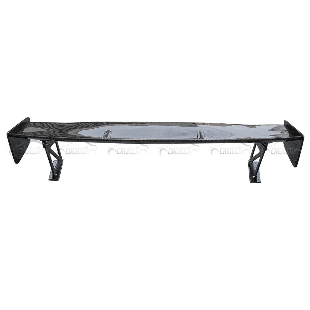 VOL-TEX Style Carbon Fiber Spoiler Double Rear Trunk Boot Wing for Evolution EVO 7 8 9 Auto Tuning - view 5
