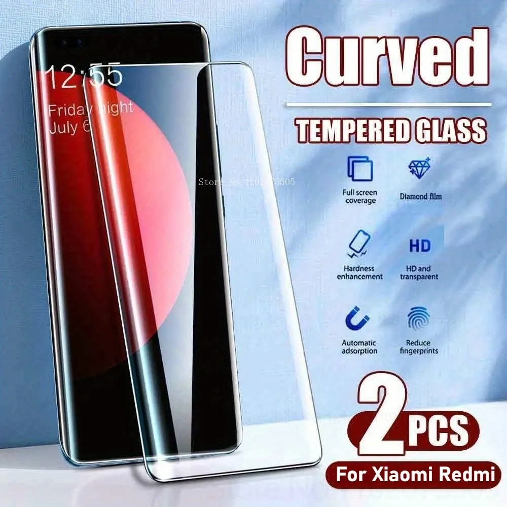 2PCS 9D Curved Temp…