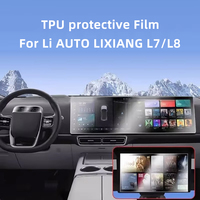 TPU protective Film For Li Auto Lixiang L7 L8 2023 2024 Dashboard Navigation Backseat TV Screen Anti-scratch film