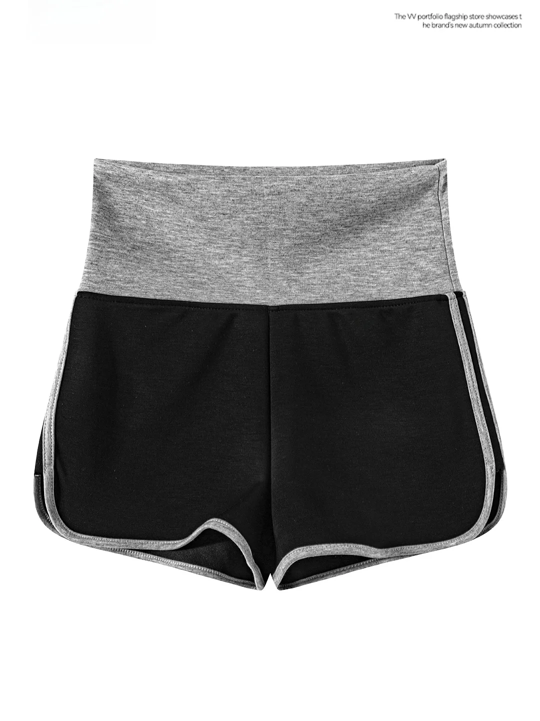 Korean Style High Waist Slit Short Pants Women's Slimming Outerwear Small Size Winter Fashion Sporty Chic Base Layer Trousers